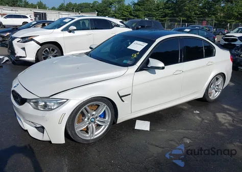 2015 BMW M3 from USA, damaged, VIN WBS3C9C50FP803366